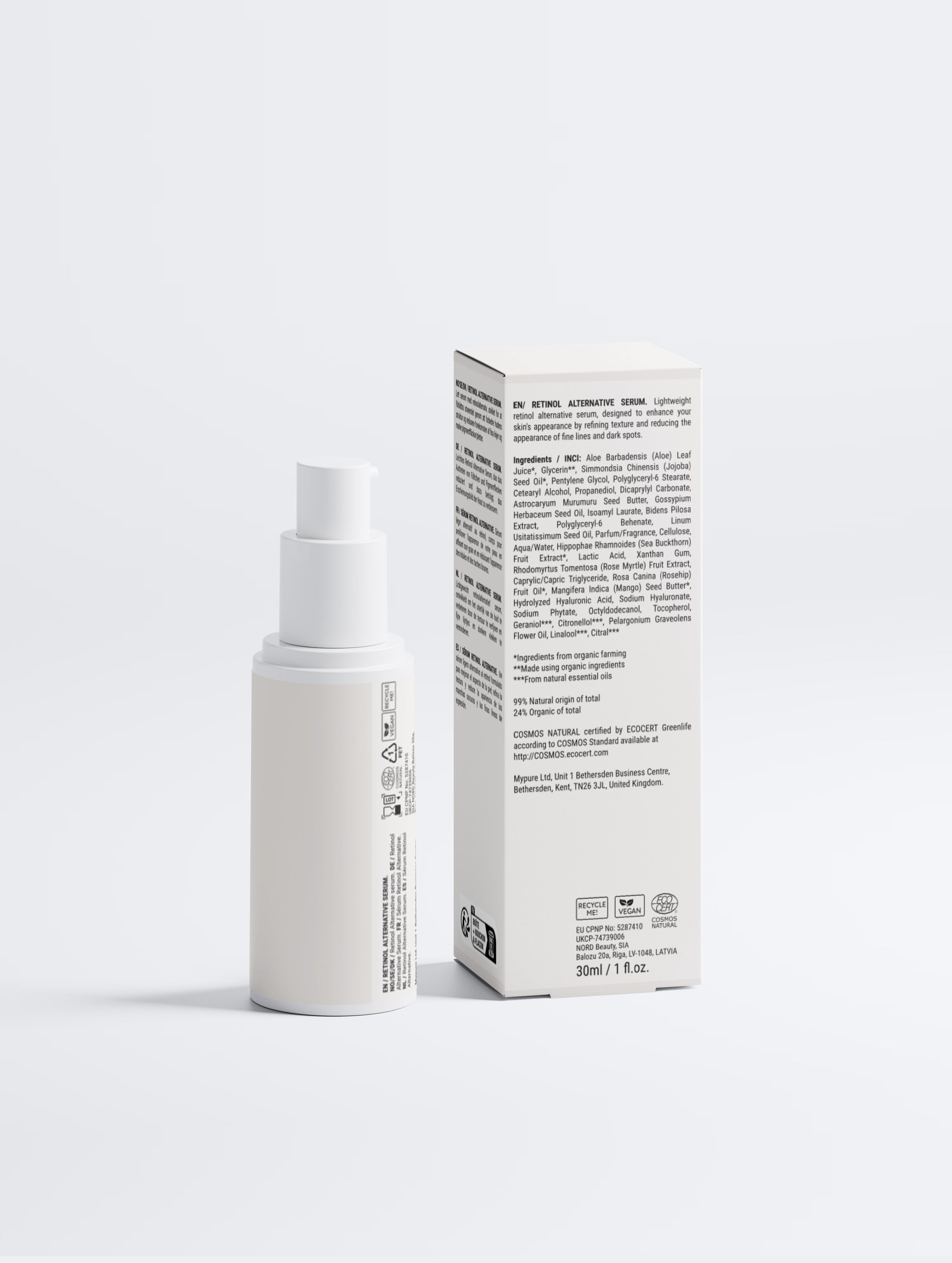 Sérum Alternative Naturelle au Rétinol