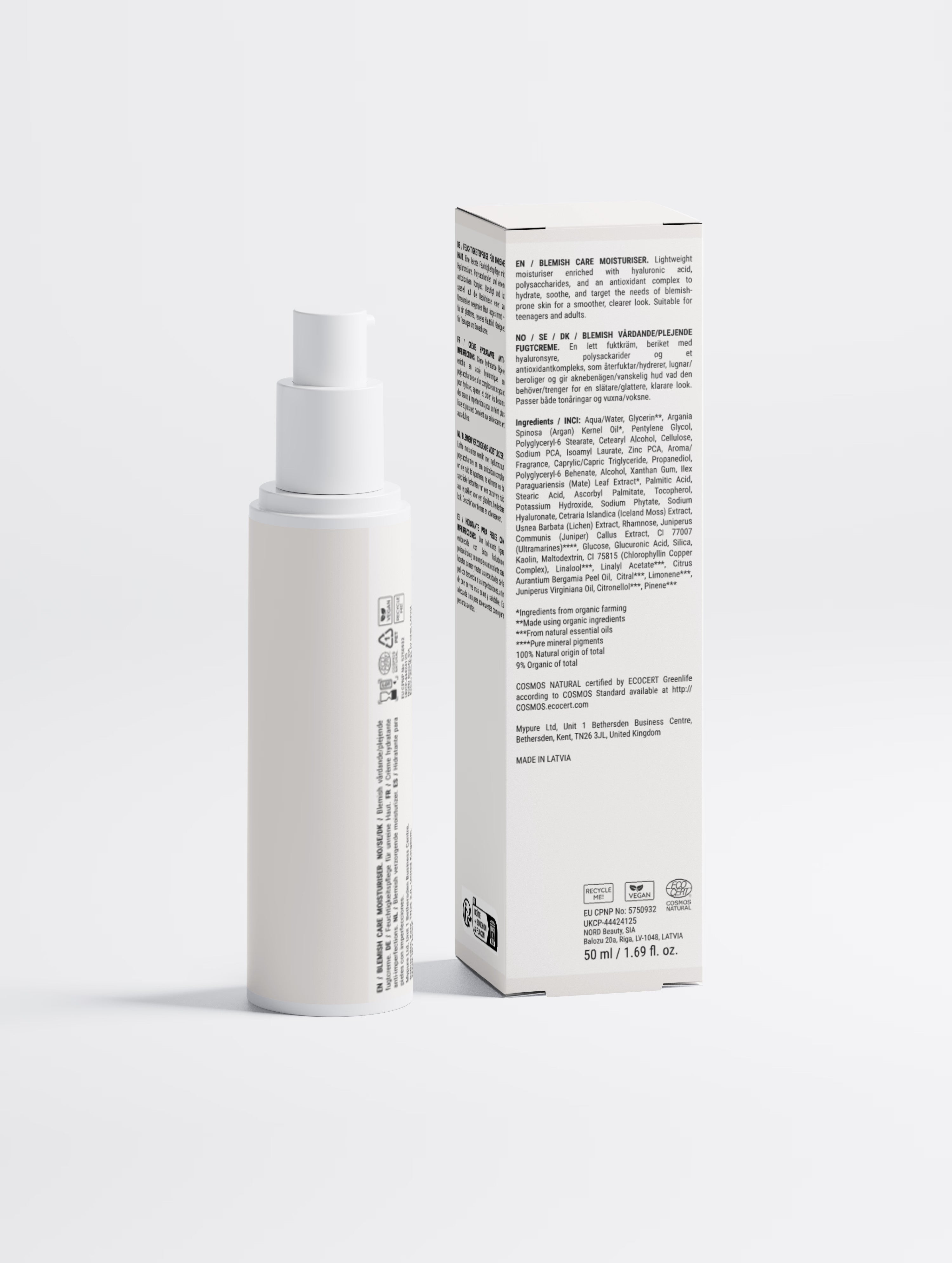 Crème Hydratante Légère Anti-Imperfections