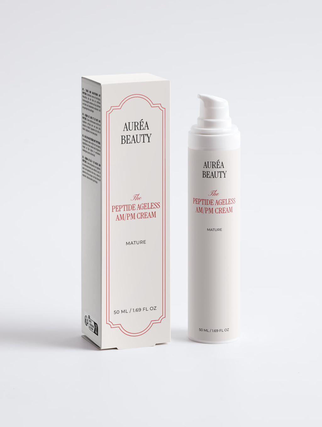 Crème Anti-Âge Peptides Jour/Nuit avec Acide Hyaluronique