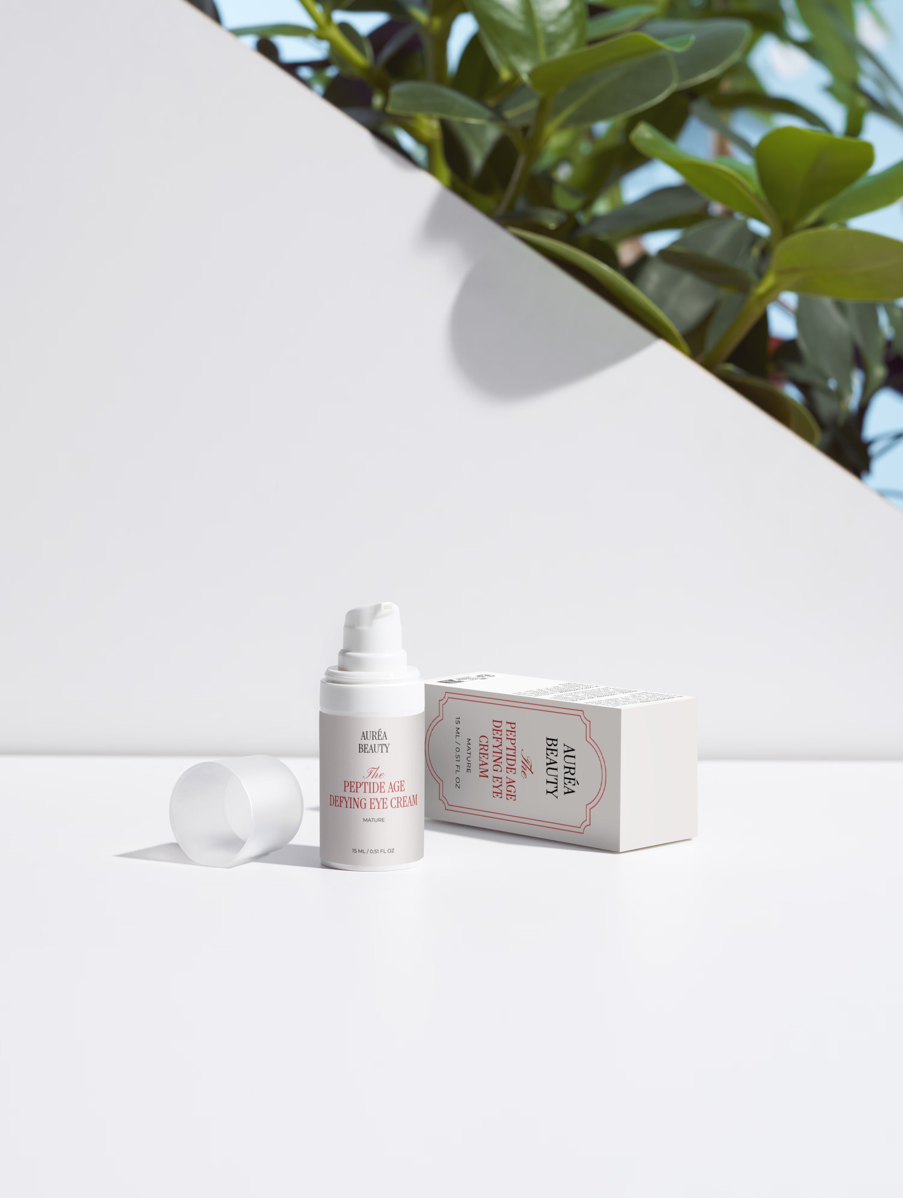 Crème Contour des Yeux Anti-Âge aux Peptides