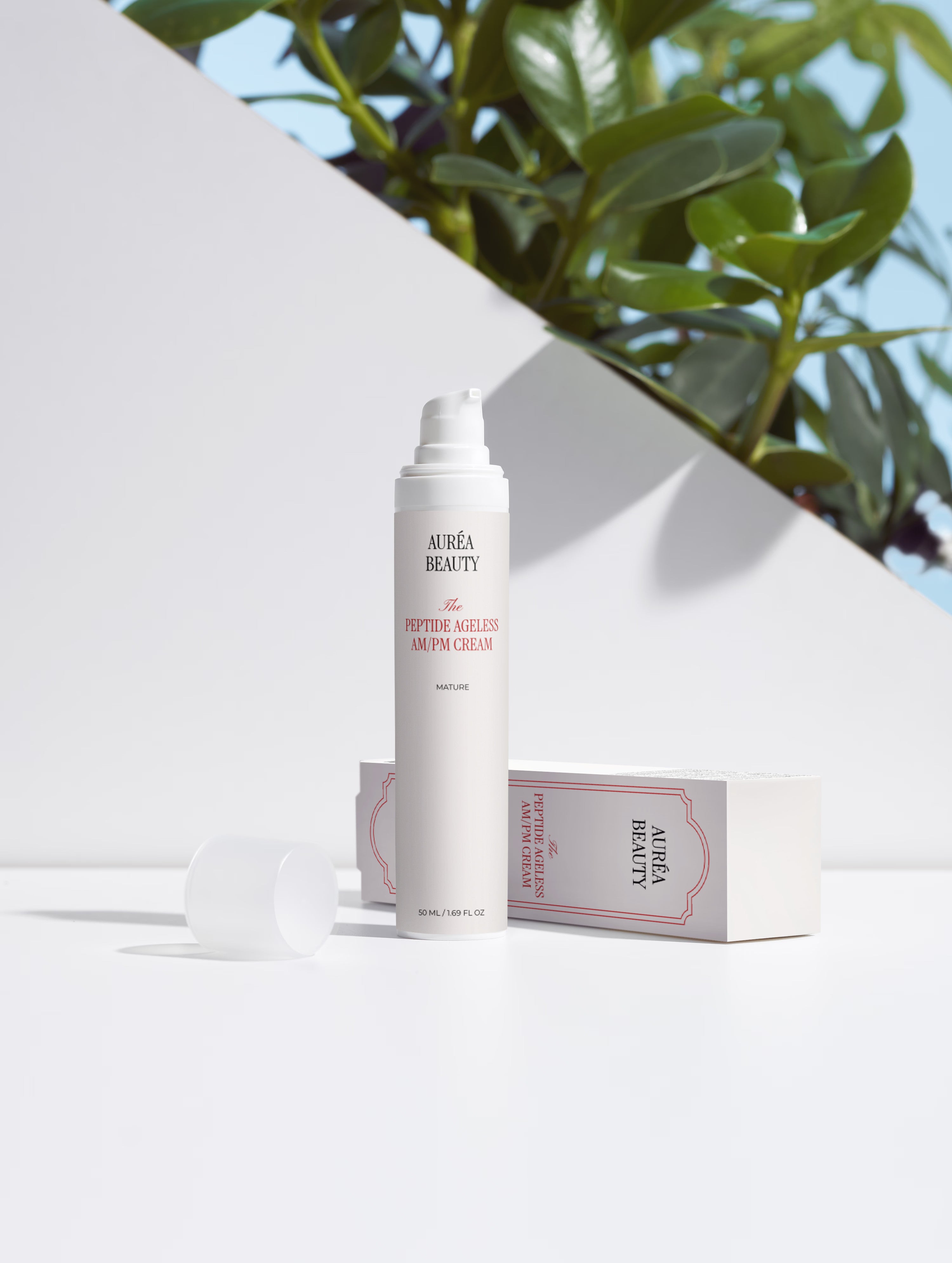 Crème Anti-Âge Peptides Jour/Nuit avec Acide Hyaluronique