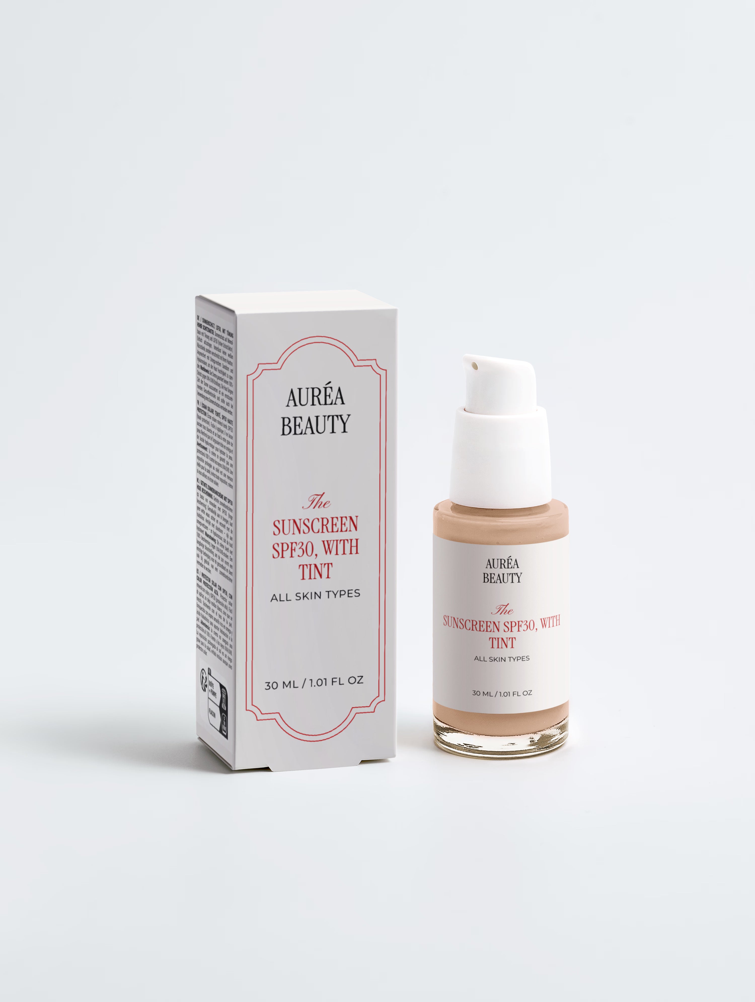 Écran Solaire Minéral Teinté SPF30